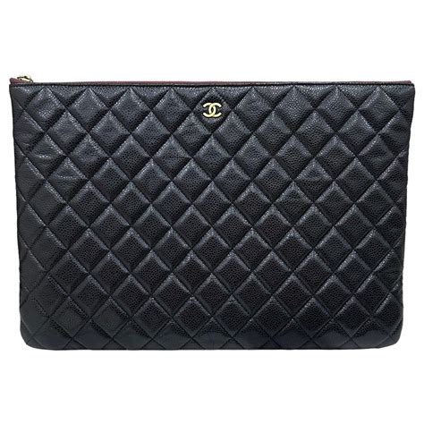 Chanel Timeless Caviar Clutch 